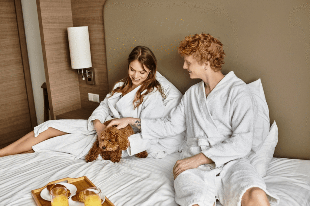 dog friendly hotel room